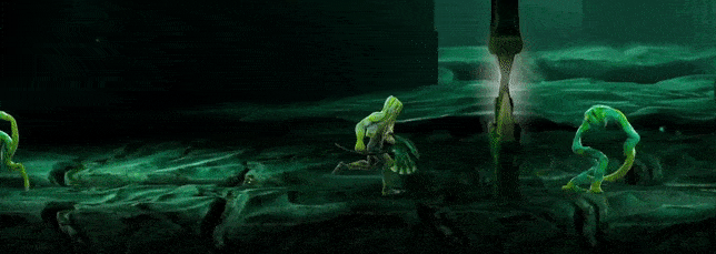 Parrying and grasping enemies